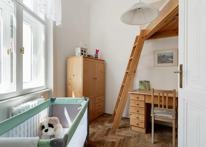 Apartmán Authentically Stylish With A Mystical View Golem